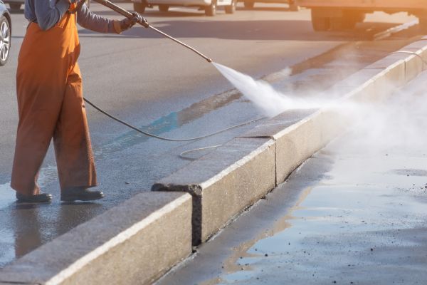 Commercial Concrete Cleaning in Endicott