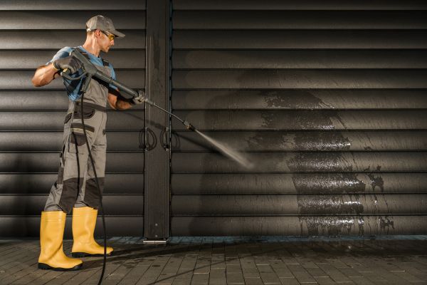 Cost of Garage Power Washing in Endicott