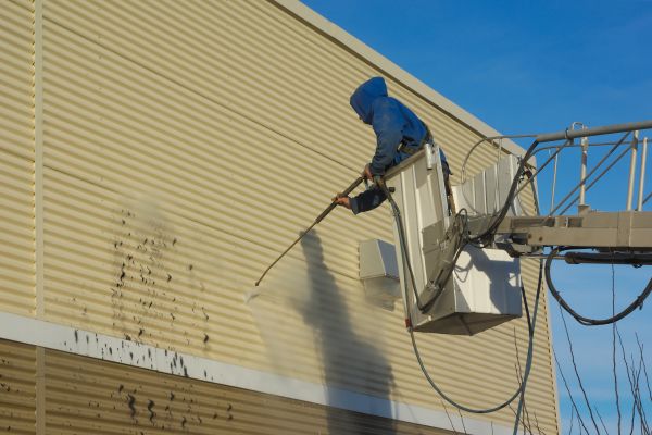 Commercial Exterior Cleaning in Endicott