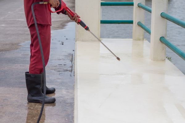 Industrial Concrete Cleaning in Endicott