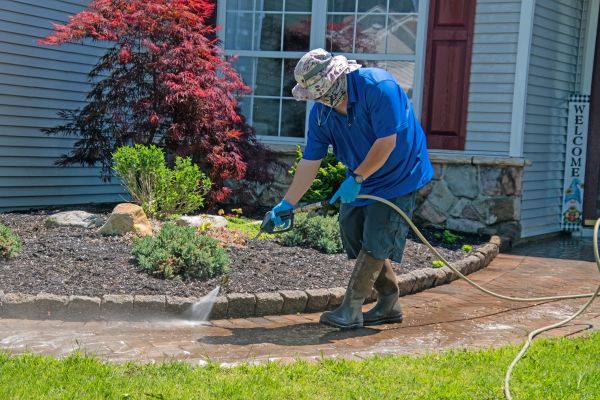 Cost of Brick Walkway Cleaning in Endicott