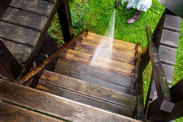 Cost of Wood Power Washing in Endicott